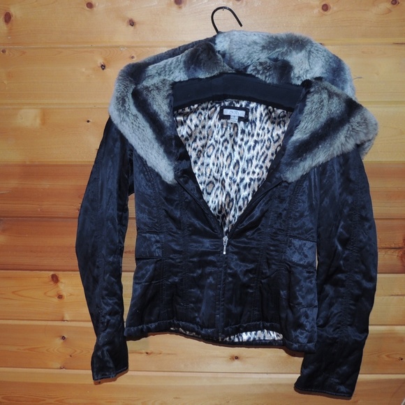 Cache Size 4 Rabbit fur coat - Picture 2 of 3